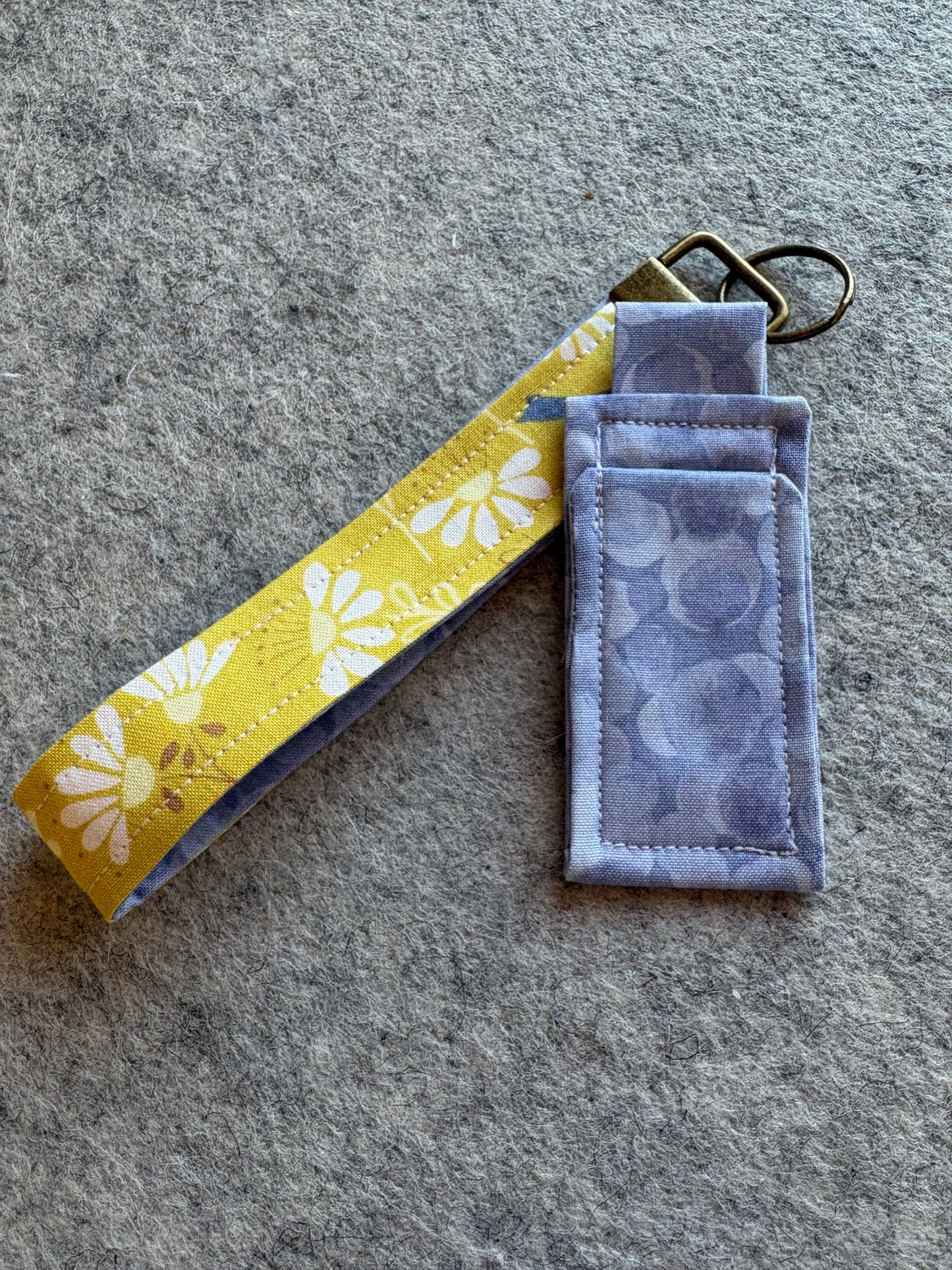 Wristlet with Lip Chap Holder