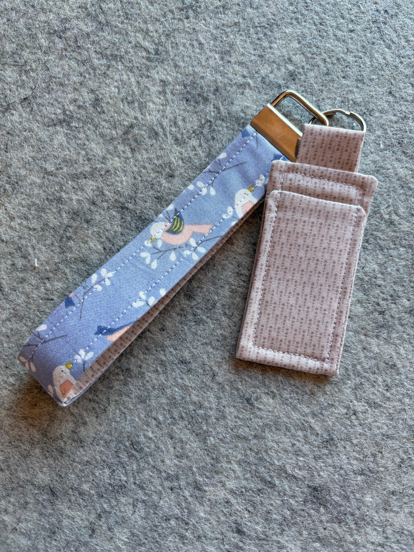 Wristlet with Lip Chap Holder
