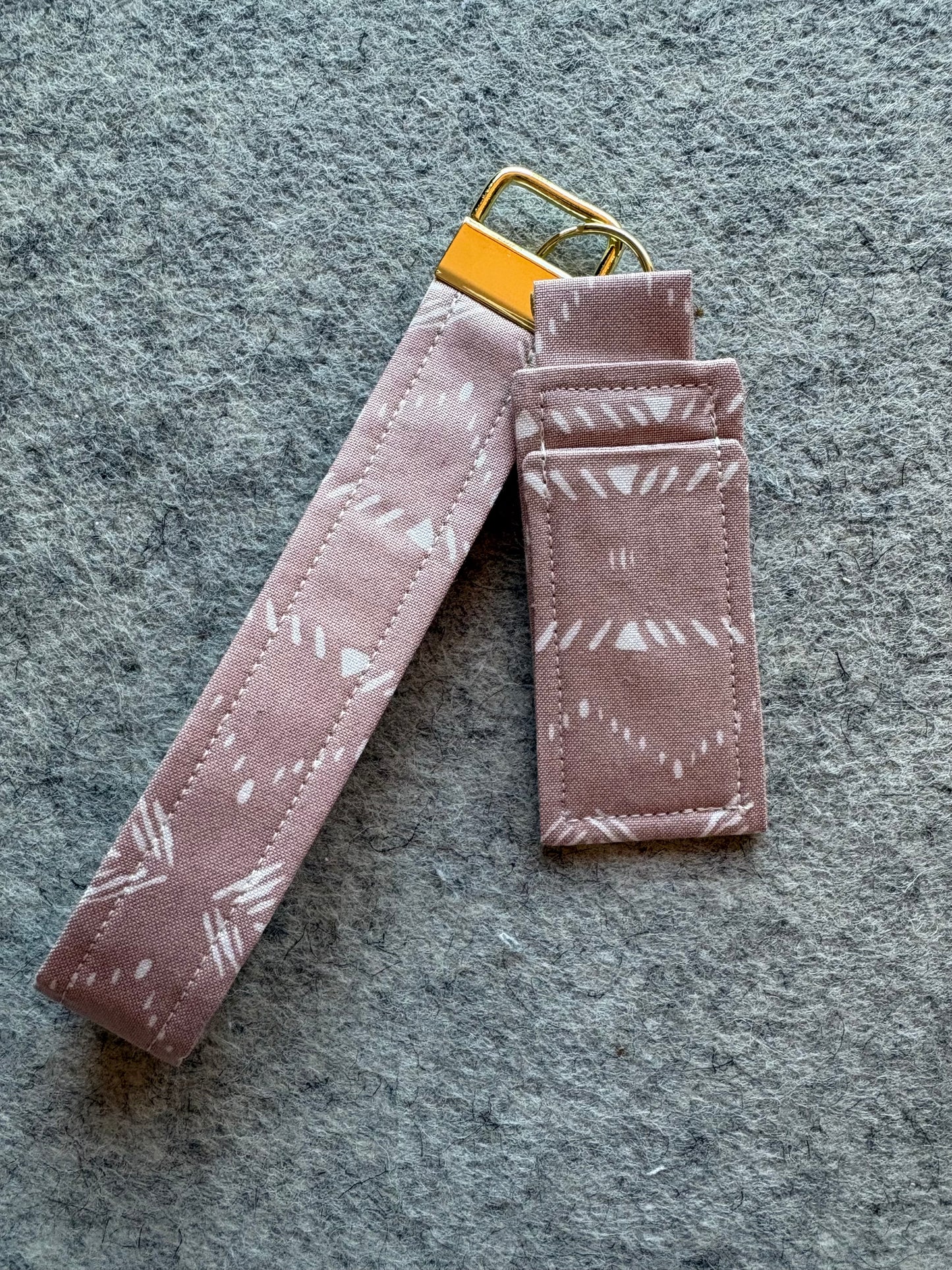 Wristlet with Lip Chap Holder