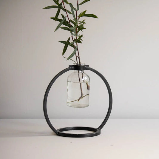 Small Black Bud Vase