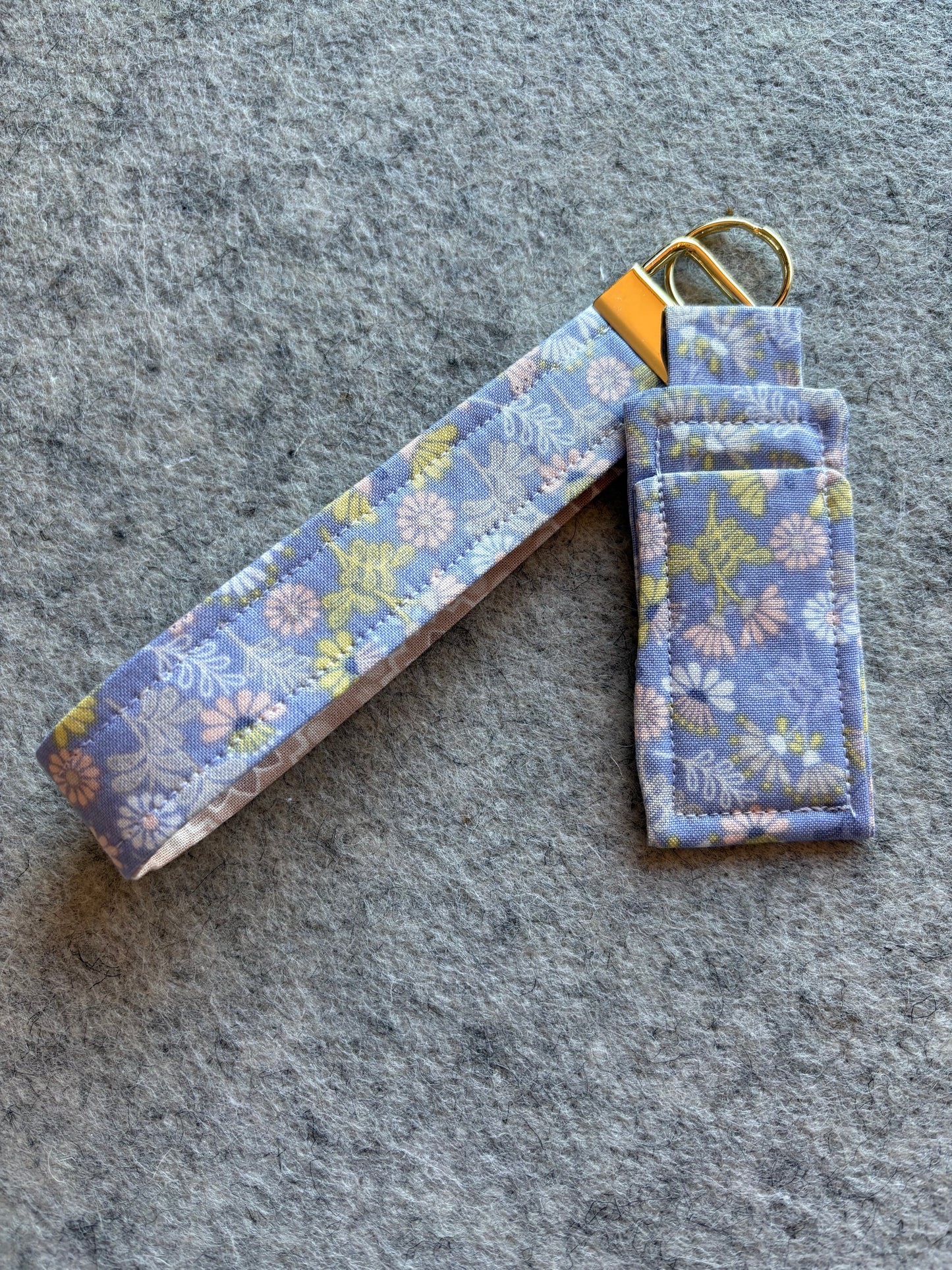 Wristlet with Lip Chap Holder
