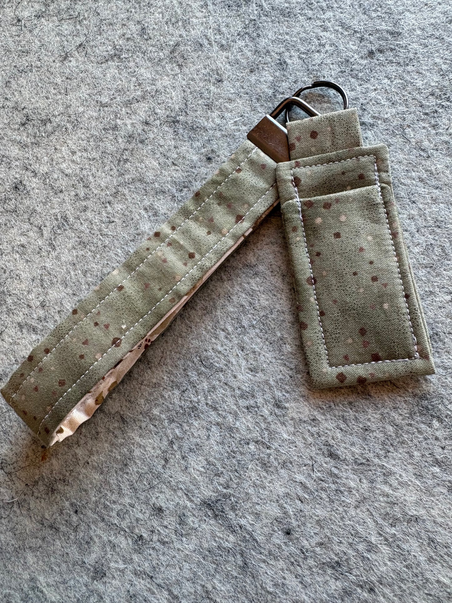 Wristlet with Lip Chap Holder