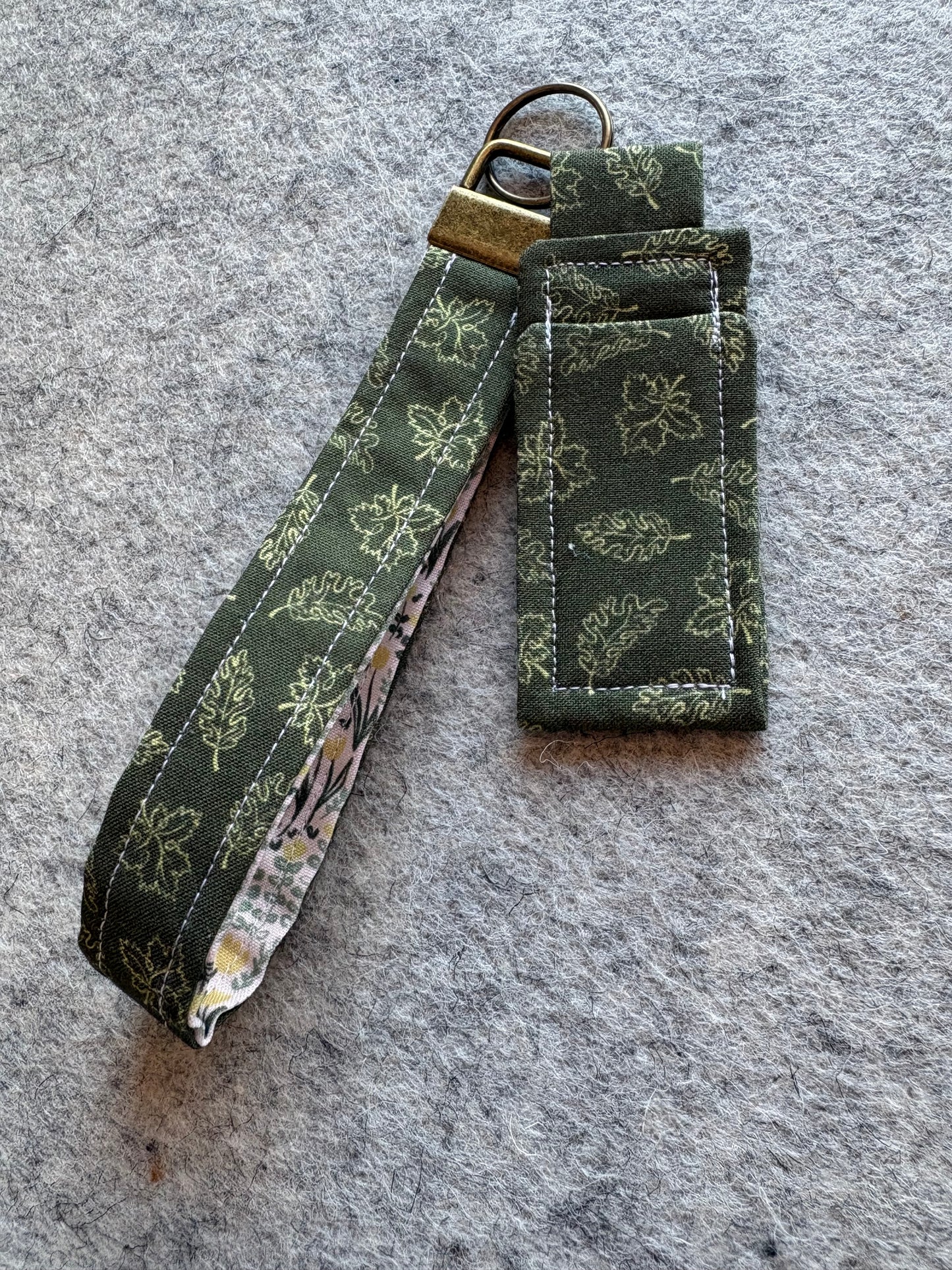 Wristlet with Lip Chap Holder