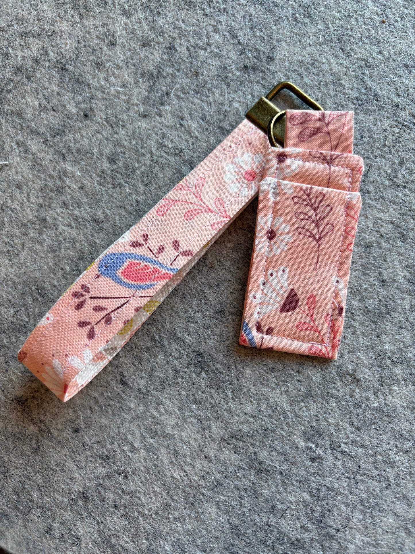 Wristlet with Lip Chap Holder