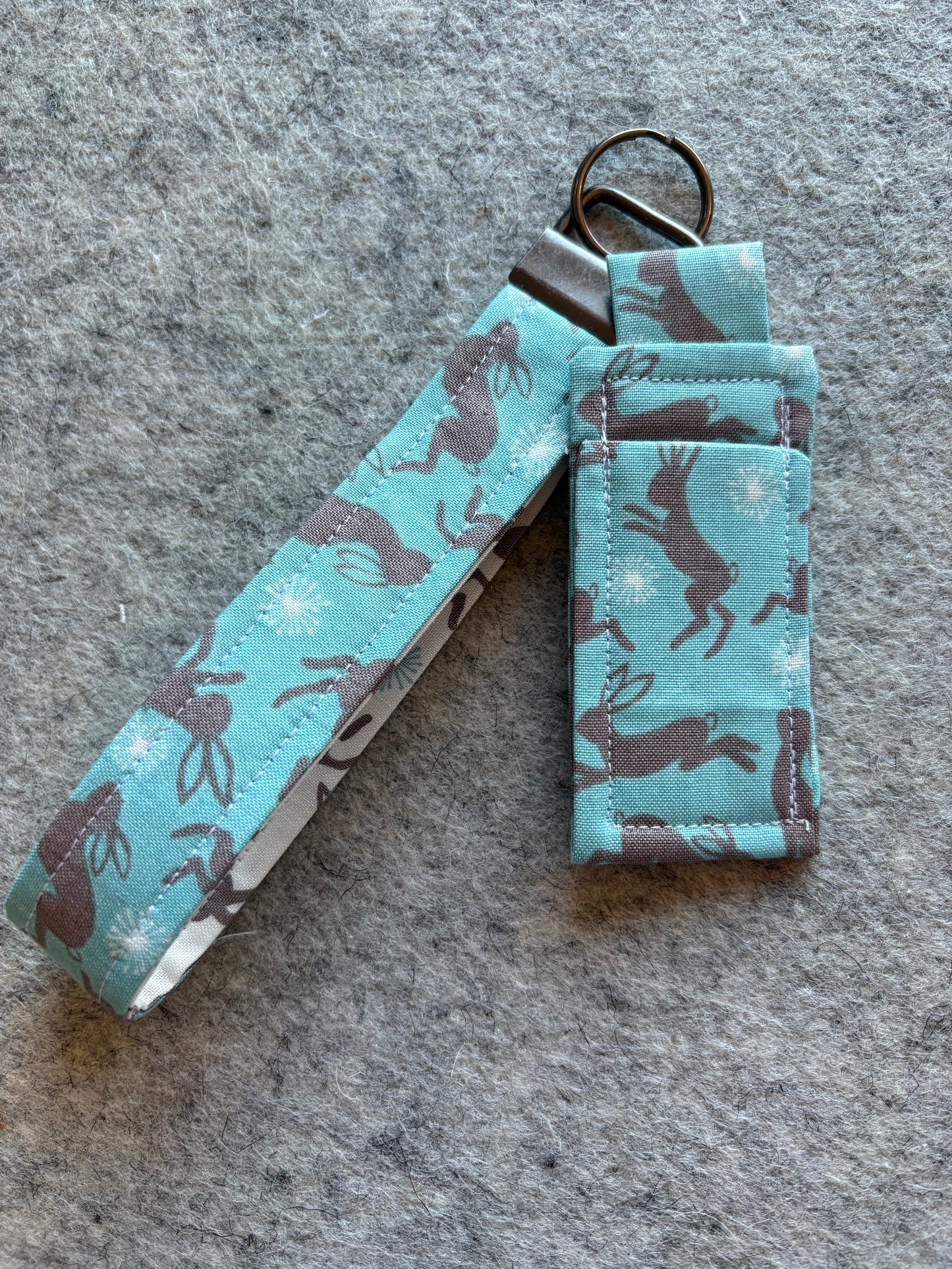 Wristlet with Lip Chap Holder