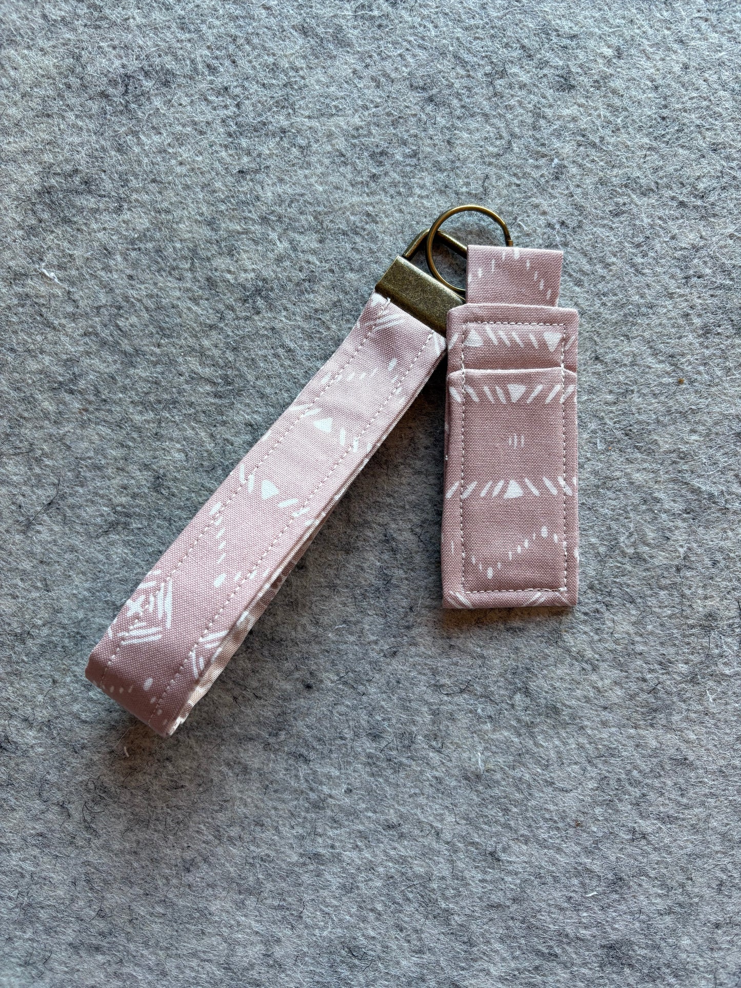 Wristlet with Lip Chap Holder