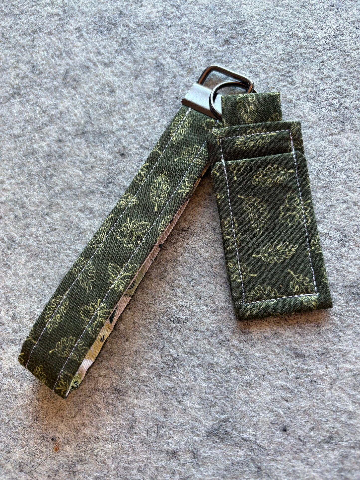 Wristlet with Lip Chap Holder