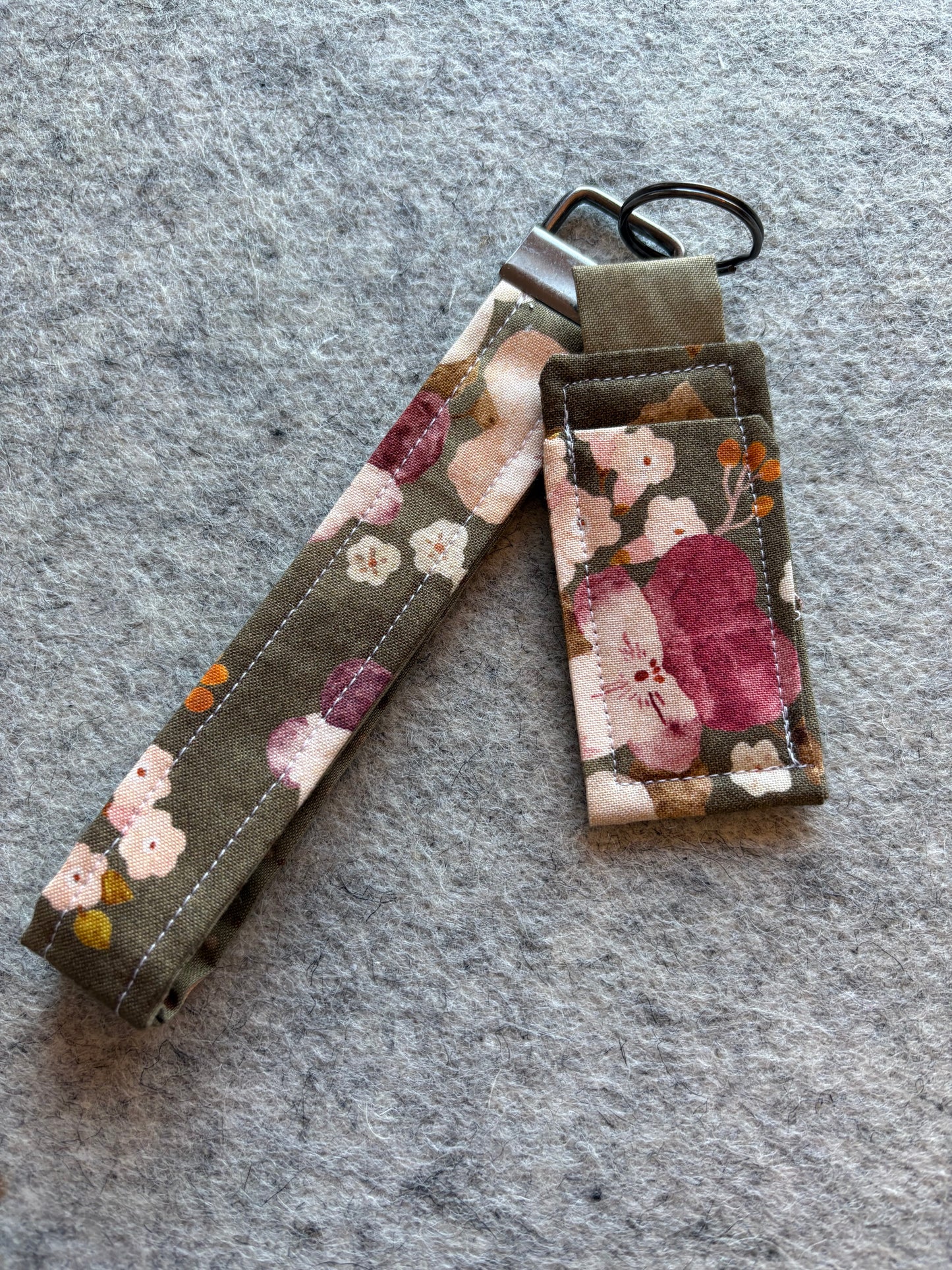 Wristlet with Lip Chap Holder