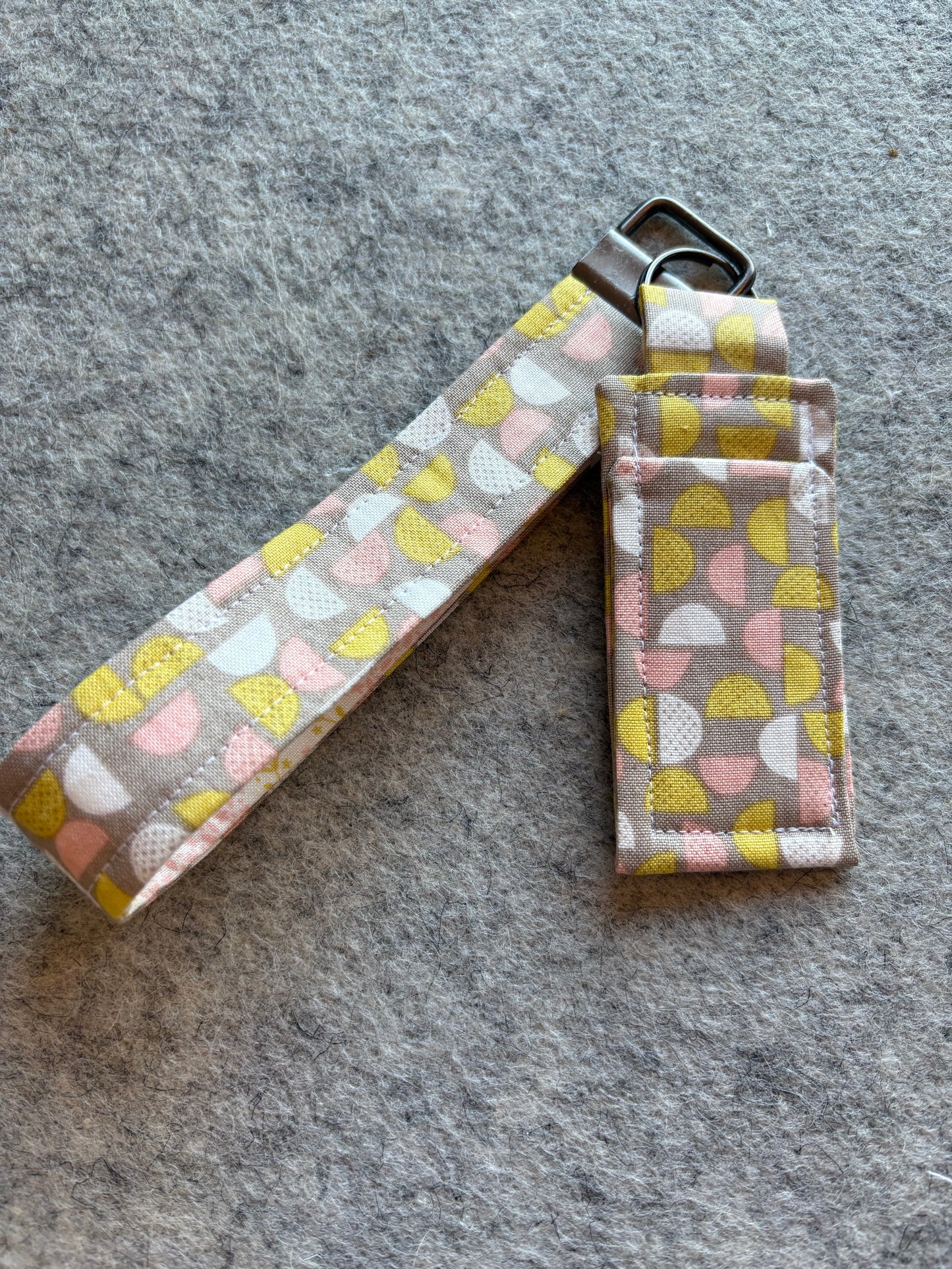 Wristlet with Lip Chap Holder