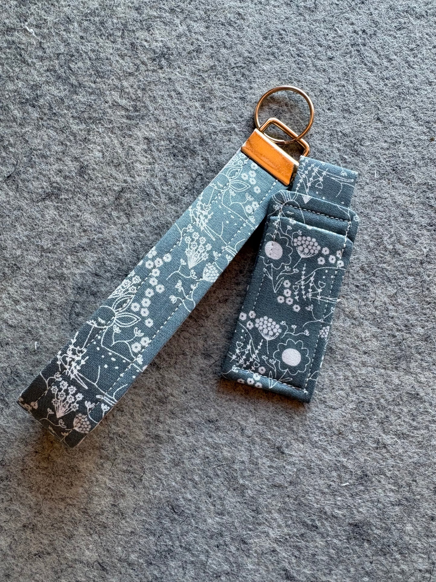 Wristlet with Lip Chap Holder