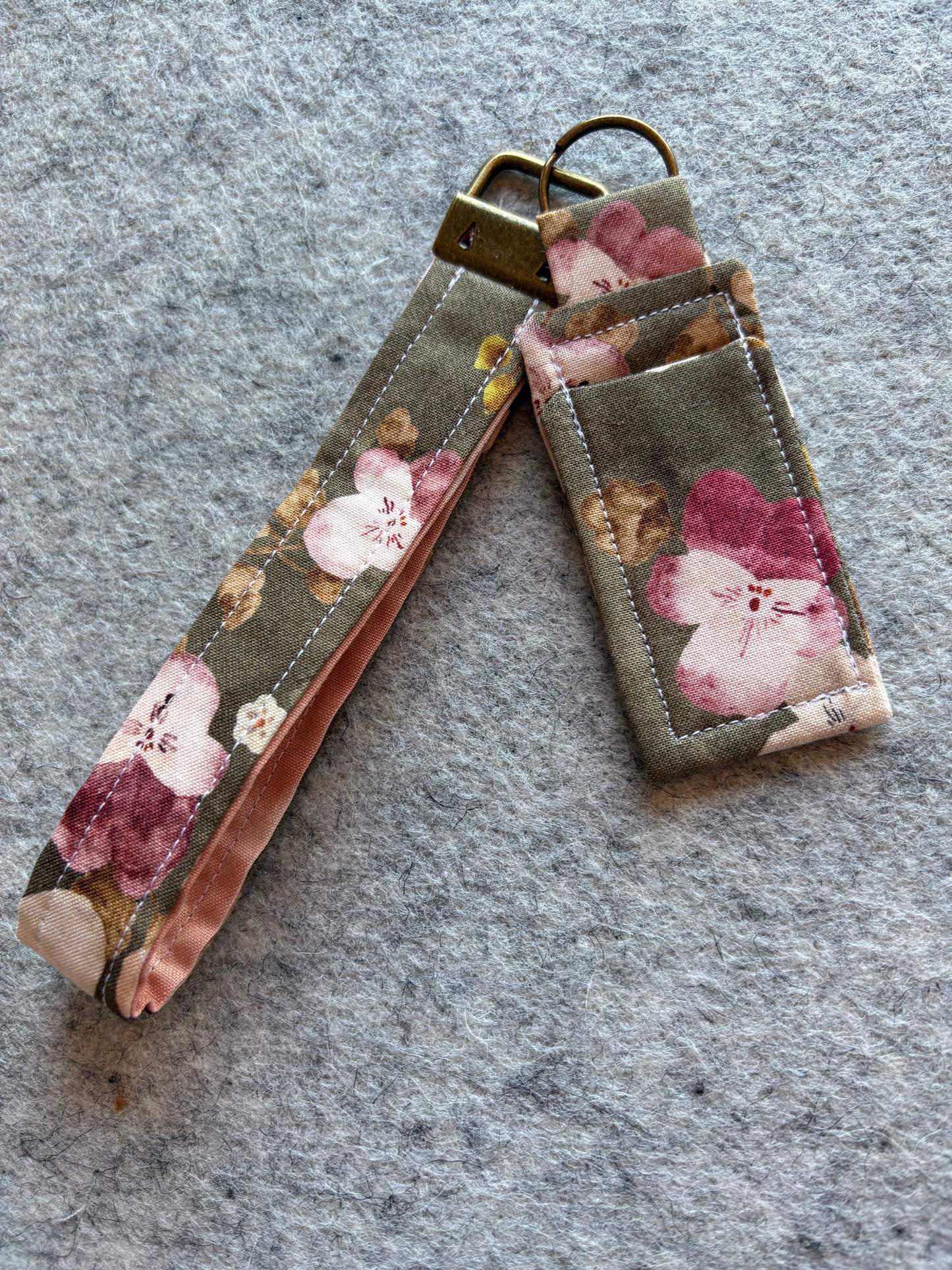 Wristlet with Lip Chap Holder