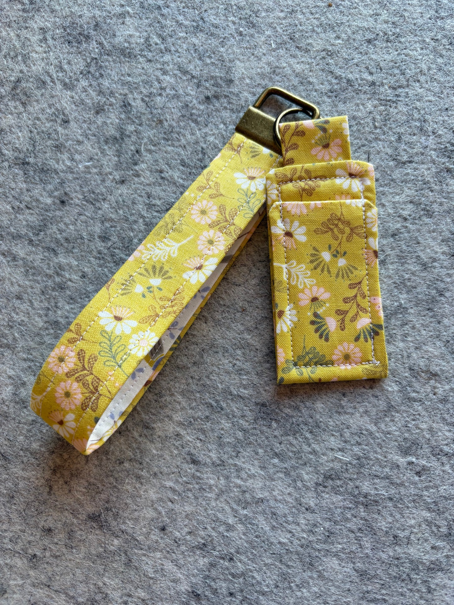 Wristlet with Lip Chap Holder