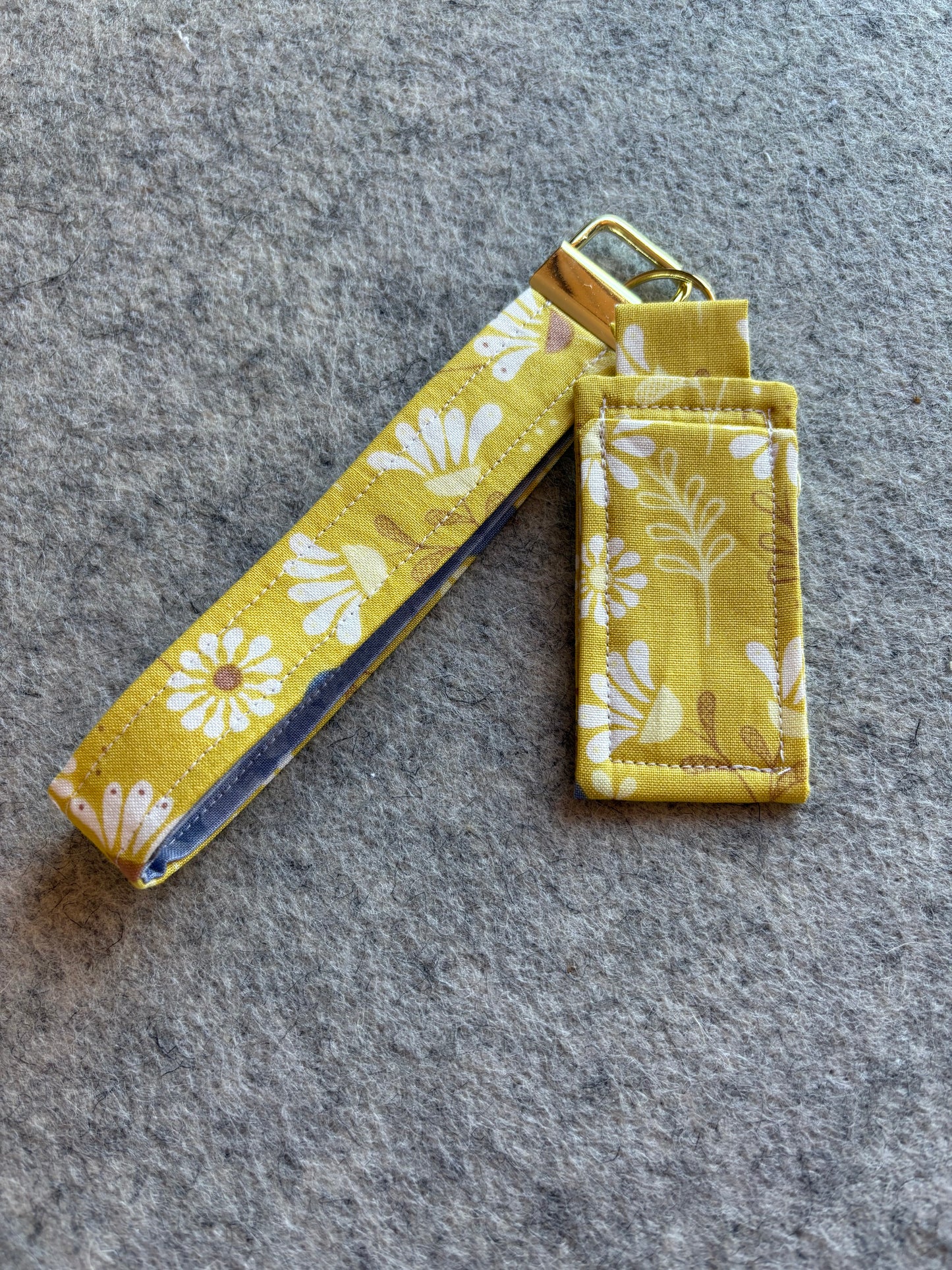 Wristlet with Lip Chap Holder