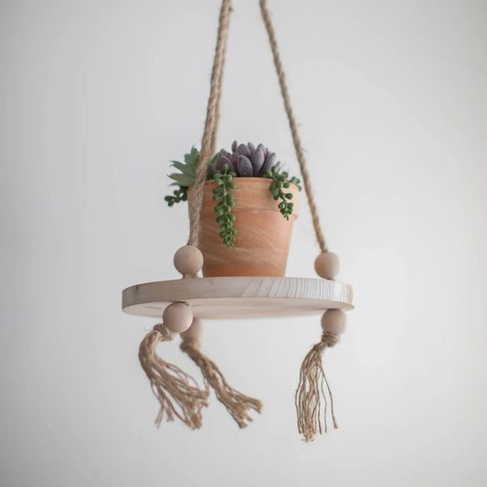 Wooden Hanging Shelf