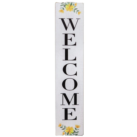 Floral Hanging Welcome Sign